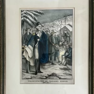 Washington at Valley Forge         N. Currier