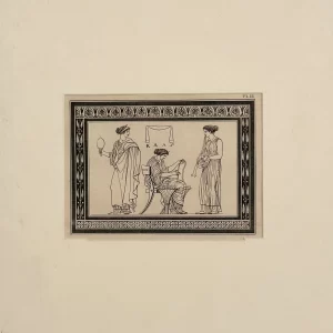 Plate 13, from Sir William Hamilton's ANTIQUITIES ETRUSQUES, GRECQUES ET ROMAINES