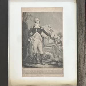 George Washington, engraving by W.E. Tucker after painting by John Trumbull